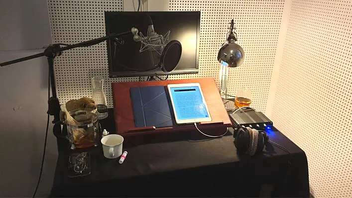 Der Arbeitsplatz im Tonstudio Bernd Eggers Arbeitsplatz im Tonstudio